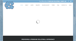 Desktop Screenshot of carolinavolleyball.com